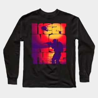 I Fear Nothing Sunset Military Raid Long Sleeve T-Shirt